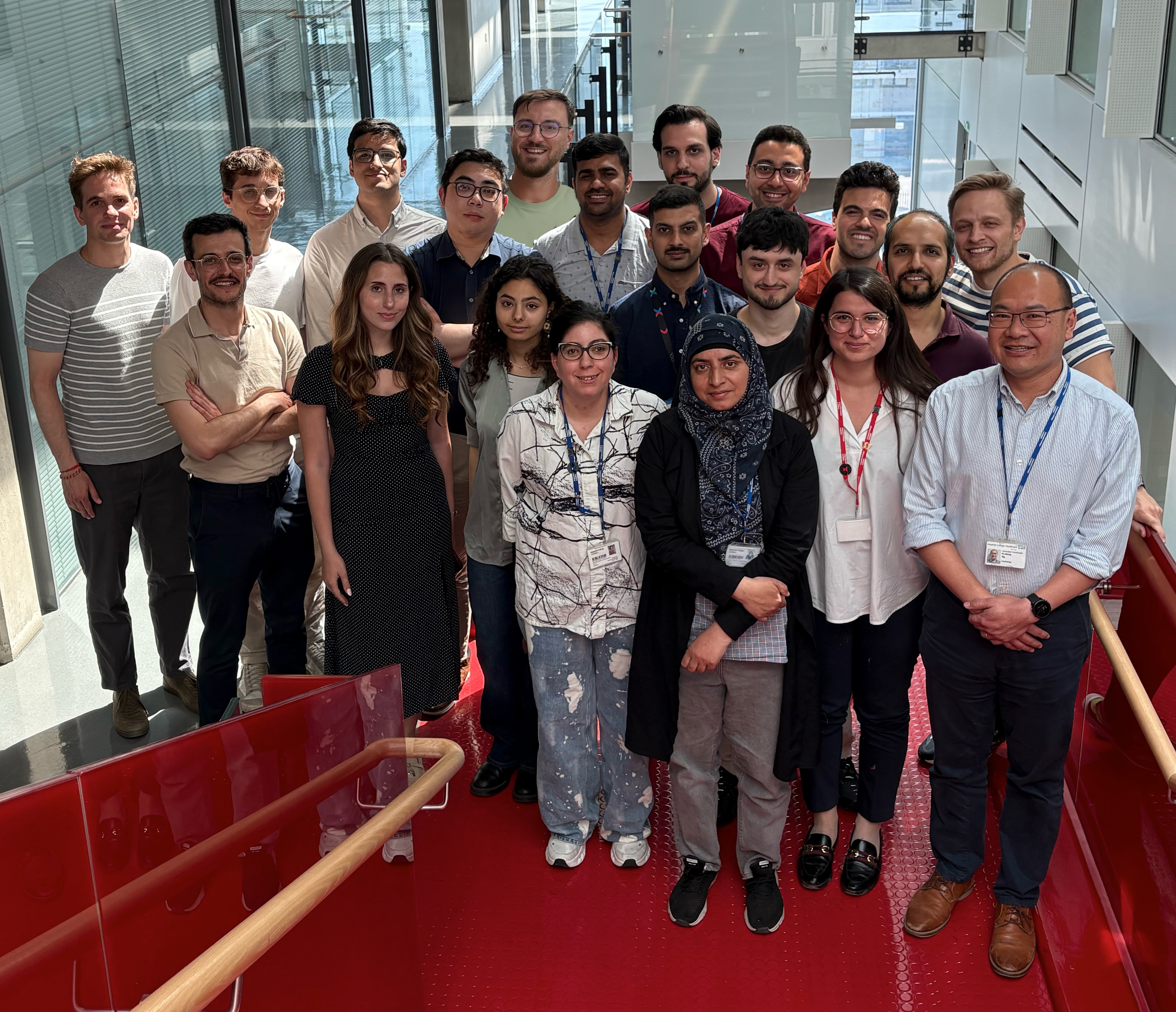 Dr Fu Siong Ng with Research Team